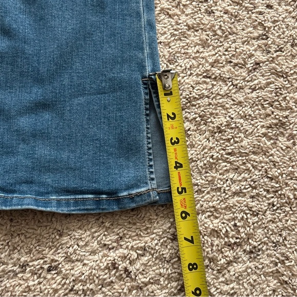 Nine West women’s bootcut denim jeans with slits in the ankles, size 10. - Picture 13 of 13